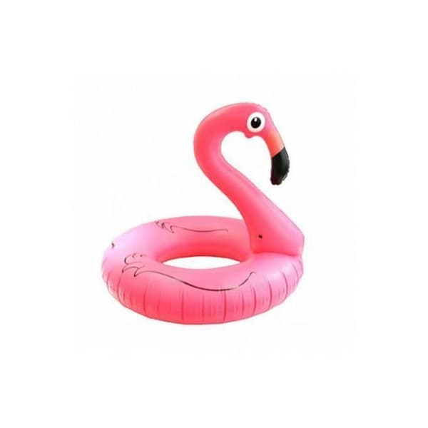 Flamingo Oppustelig Bådlege [Phonillico®] Ros