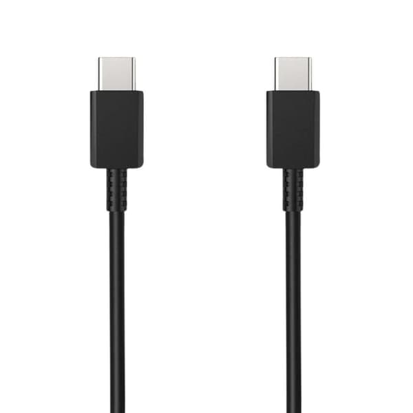 USB-C USB-C Kabel Sort 2m til Samsung Galaxy S26/Galaxy S25 Phonillico® Svart