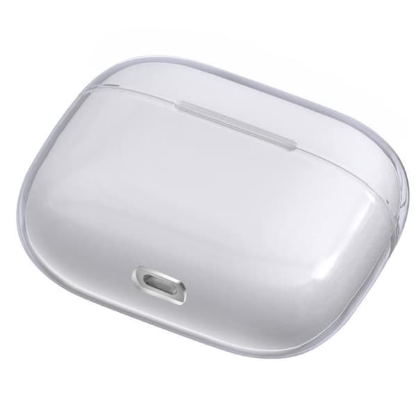 Transparent Silikonframskydd - Phonillico® - Airpods PRO 2 - Repeller - Stötsäker - Induktionsladdning Transparent