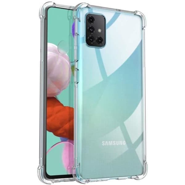 Coque antishock silikone transparent til Samsung Galaxy A51 Phonillico® Transparent