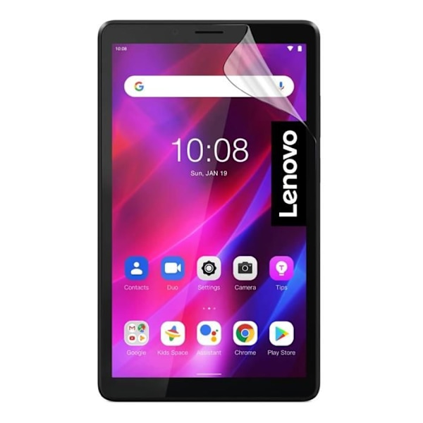 Näyttösuoja - Phonillico - Lenovo Tab M7 (3. sukupolvi) - Pakkaus 2 - Kestävä - Erittäin ohut