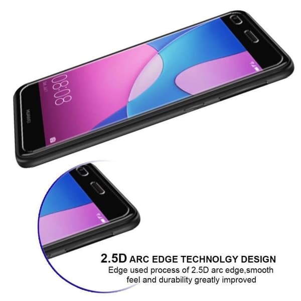 Härdat Glas Huawei Y6 PRO 2017 - [Pack 3] Ultra Resistenta Skärmskydd [Phonillico®]