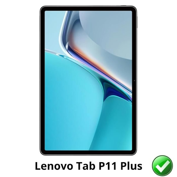 Skærmbeskyttelse til Lenovo Tab P11 Plus [Pakke 2] Ultra Tynd Beskyttelsesfilm i Plastik Phonillico