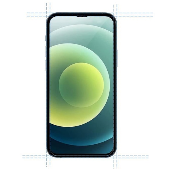 Stötsäker skal - Phonillico - iPhone 13 PRO MAX - Mjukt silikon - 2 Härdade glas - Förstärkt skydd Transparent