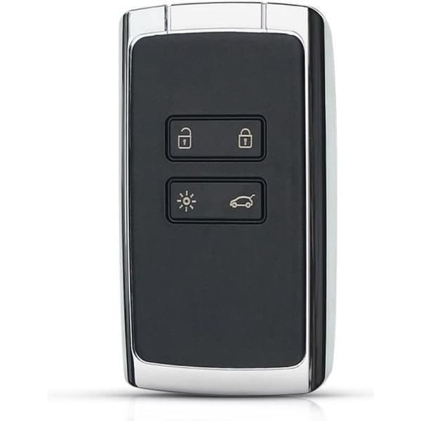 Kort Skift nøgle til Renault Kadjar Megane 4 Espace 5 Clio 5 Koleos 2 Captur 2 Talisman Duster 2 Smartkey - 4 Knapper Phonillico®