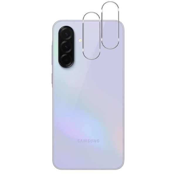 Skyddskamera - Phonillico® - Samsung Galaxy A36 5G - Paket med 2 - Härdat glas - Repbeständig Transparent