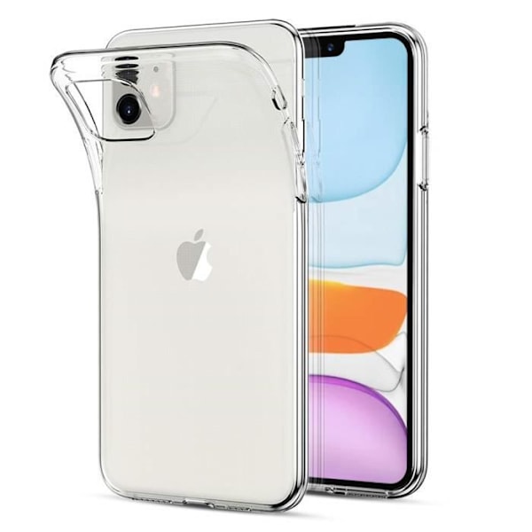 Coque Gel TPU Transparent pour Apple iPhone 11 - Suojakuori Ohut Silikoni [Phonillico®]