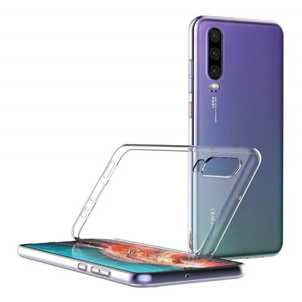 Huawei P30-skal - Ultratunt mjukt silikonskal med genomskinlig TPU-gelskydd [Phonillico®]