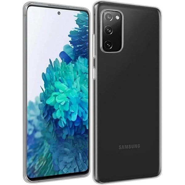 Coque til Samsung S20 FE - Silikone Gel TPU Transparent Beskyttelse Blød Ultra Tynd Phonillico®