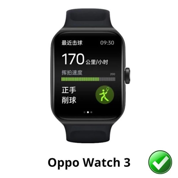 Skydd för skärm till Oppo Watch 3 [Pack 6] Ultrathin skyddande plastfilm Phonillico Transparent