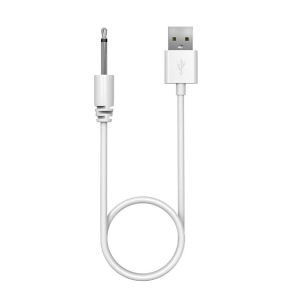 Ladekabel kompatibel med Lovense Lush Hush Edge Osci - Kabel 80 cm Med stangnæse 18 mm diameter 2,5 mm