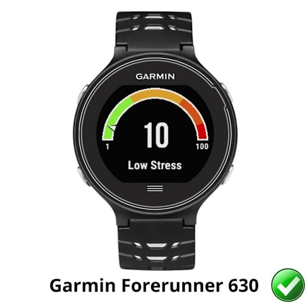 Skydd för skärm till Garmin Forerunner 630 [Pack 6] Ultraskyddande plastfilm, supertunn Phonillico Transparent