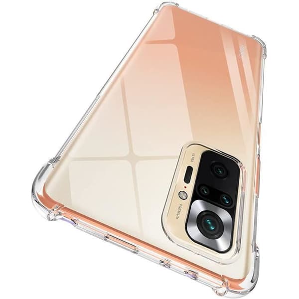 Coque Antichoc Silicone Transparent til Xiaomi REDMI NOTE 10 PRO - Phonillico® Transparent