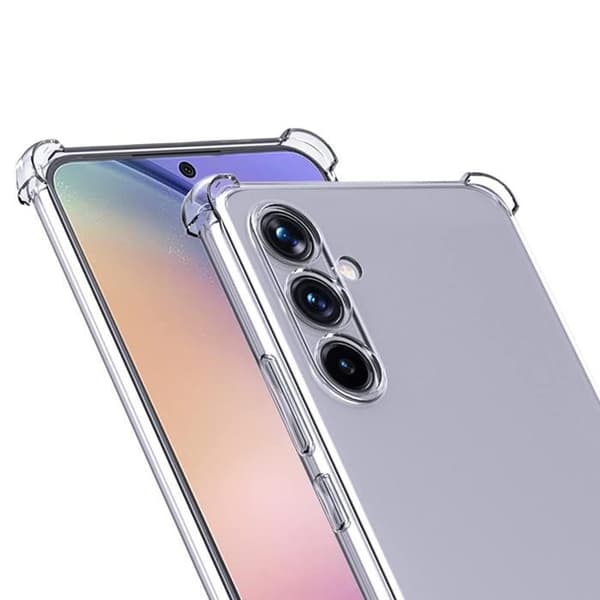 Coque til Samsung Galaxy A05S - Stødabsorberende Beskyttelse TPU Blød Transparent Phonillico® Transparent