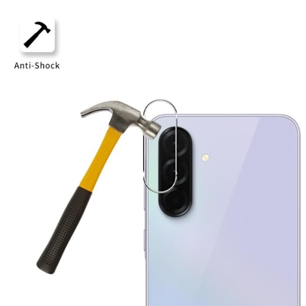 Suojakalvo - Phonillico® - Samsung Galaxy A36 5G - 2 kpl - Karkaistu lasi - Naarmuuntumaton Transparent