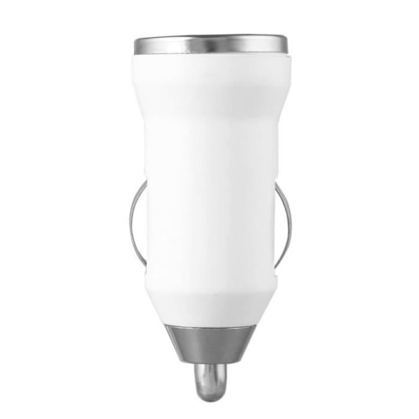 [Kompatibel iPhone XSMAX-XR-XS-X-8PLUS-8-7PLUS-7-6PLUS-6-5-SE] Hvid Biloplader Cigartænder [Phonillico®]