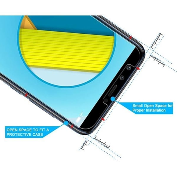 Skärmskydd - Phonillico® - Huawei HONOR 9 LITE - 3-pack - Ultra hållbar - Ripskydd