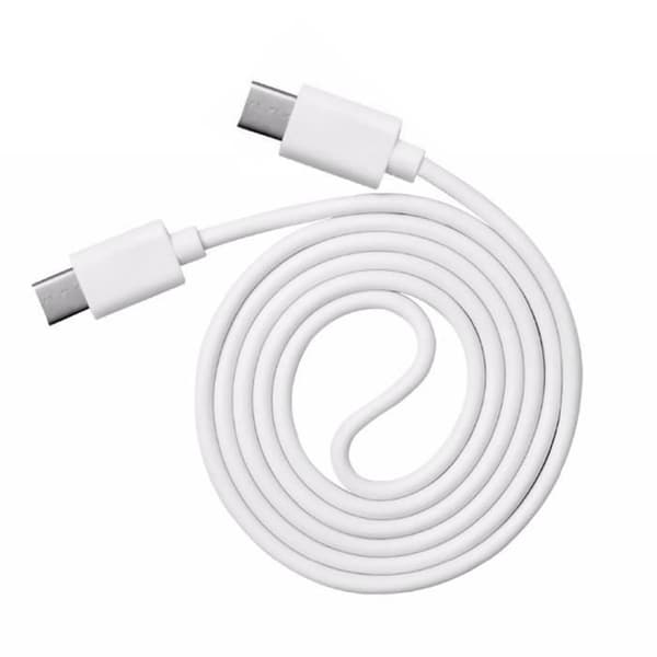 Cable USB-C USB-C 2m MacBookille - MacBook Airille - MacBook Prolle - iMacille - Mac mini Phonillico® Vit
