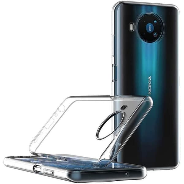 Coque - PHONILLICO - Nokia 8.3 - Silikoonigeeli TPU - Läbipaistev - Üliõhuke Transparent