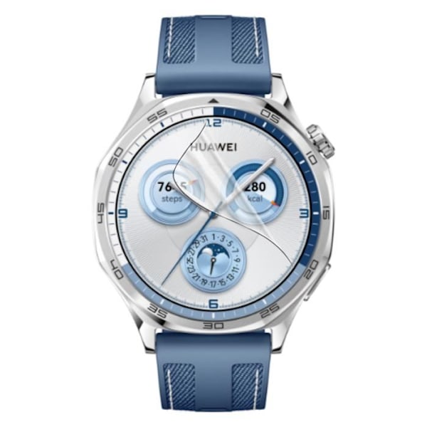 Skyddsskärm för Huawei Watch GT 5 - 46mm [Pack 6] Ultra tunn skyddsfilm i plast Phonillico Transparent