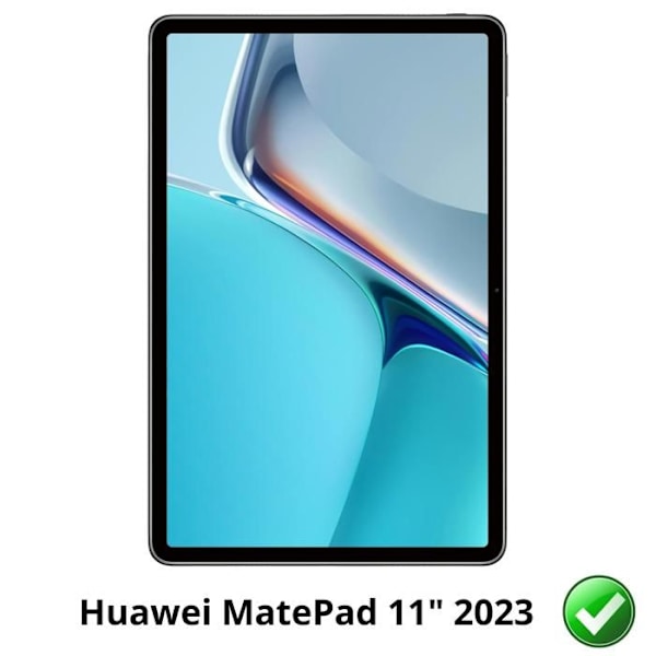 Näytönsuojus - Phonillico - Huawei MatePad 11" (2023) - Paketti 2 - Kestävä Muovikalvo - Ultra Ohut