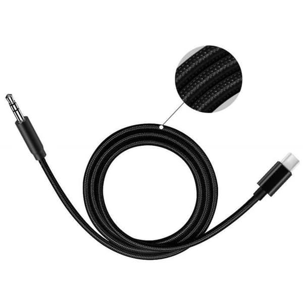 Kabel Audio Bil Hovedtelefon Adapter Jack Auxiliær til Google Pixel 6 / Pixel 6 Pro / Pixel 5 / Pixel 4 / Pixel 3 Phonillico®