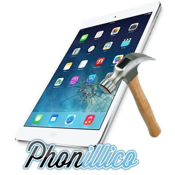 Filmbeskyttelse i hærdet glas til Apple iPad Mini 1 Phonillico®