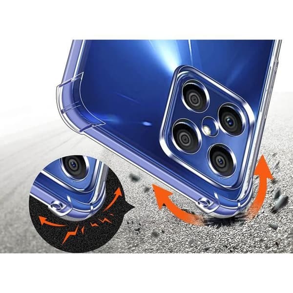 Coque til Honor X8 - Stødabsorberende Beskyttelse Silikone Blød Transparent Phonillico® Transparent