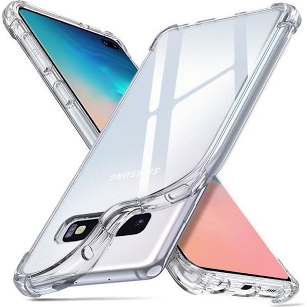 Coque för Samsung Galaxy S10 PLUS - Gel TPU Transparent Silikon Mjuk Anti Chock [Phonillico®]