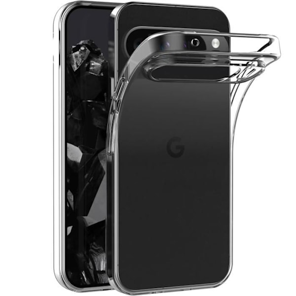 Coque TPU til Google Pixel 9 Pro XL - Transparent Silikongel Blød Ultra Tynd Beskyttelse Phonillico® Transparent
