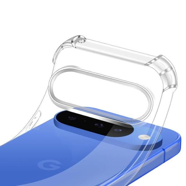 Coque til Google Pixel 10 / Pixel 10 Pro - Stødabsorberende TPU Blød Transparent Phonillico® Transparent