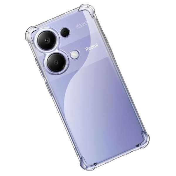 Fodral - Phonillico® - Xiaomi Redmi Note 13 Pro 4G - Stötsäker - Flexibel - Transparent Transparent