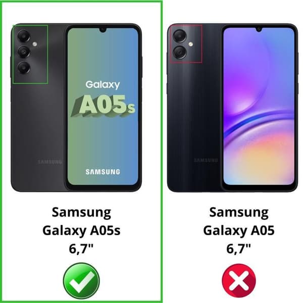 Coque til Samsung Galaxy A05S - Stødabsorberende Beskyttelse TPU Blød Transparent Phonillico® Transparent