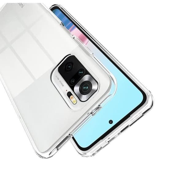 Coque til Xiaomi REDMI NOTE 10 4G - Transparent Blød Ultra Tynd TPU Silikone Phonillico® Transparent