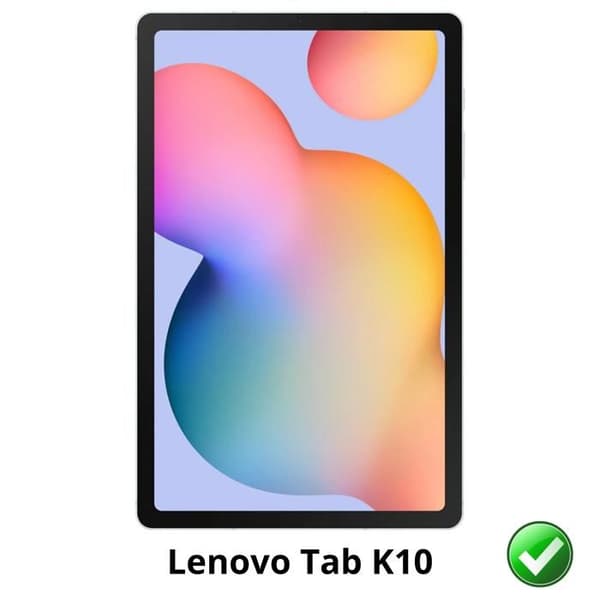 Skyddsglas för Lenovo Tab K10 [Pack 2] Extra Tunn Plastskydd Phonillico