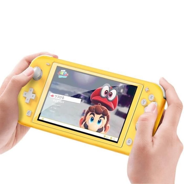Film skydd - Phonillico - Härdat glas - Pack med 2 - Represistent - Kompatibel med Nintendo Switch Lite