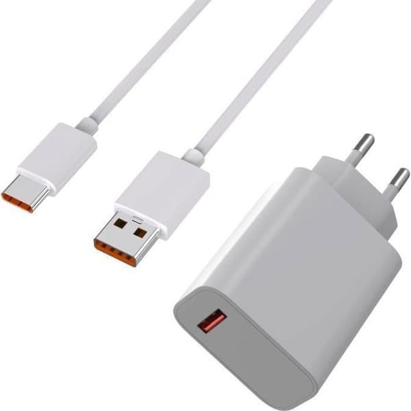 Hurtigoplader 33W + USB-C kabel til Xiaomi 13-12-Redmi Note 13 -Redmi Note 12-Poco M4 PRO-Poco X5-Mi 11 Lite-Pad 6 Phonillico®