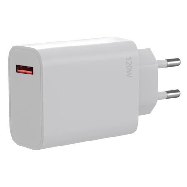 Nopea 120W laturin verkkolaite Xiaomi Redmi Note 15 Pro Plus 5G:lle Phonillico® Vit