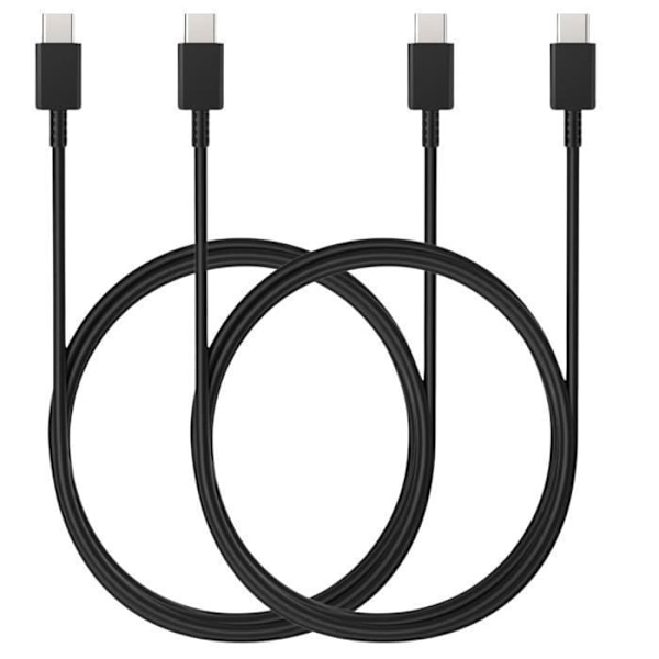 USB-C - USB-C-kaapeli 1m Samsung Galaxy TAB S9:lle - TAB S9 ULTRA - TAB S9 PLUS [Pakkaus 2] Phonillico®