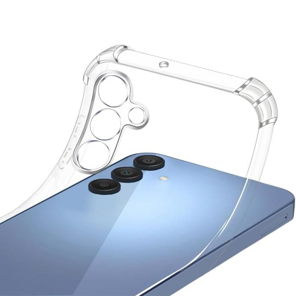 Coque - Phonillico® - Samsung Galaxy A16 4G / 5G - Iskunkestävä - Pehmeä - Läpikuultava Transparent
