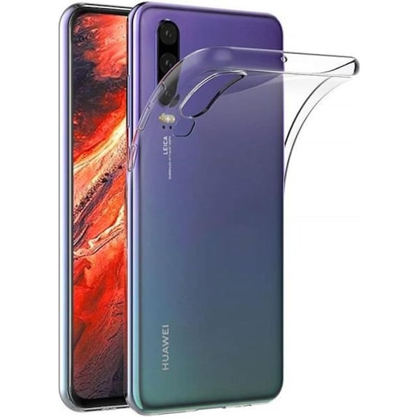 Huawei P30-skal - Ultratunt mjukt silikonskal med genomskinlig TPU-gelskydd [Phonillico®]