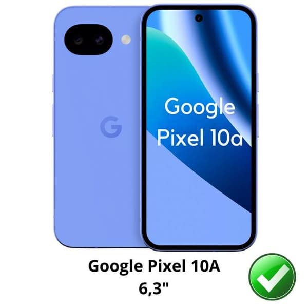 Cover til Google Pixel 10a - Stødabsorberende Beskyttelse TPU Blød Transparent Phonillico® Transparent