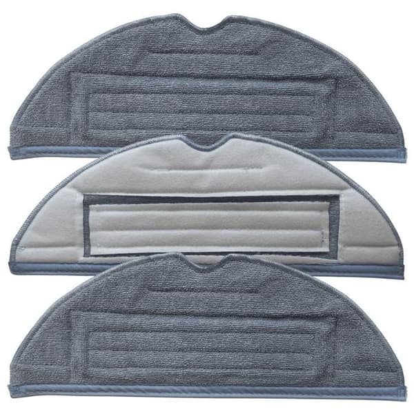 Lingette til Roborock S8 S8 Plus S8 Pro Ultra S7 S7 Plus S7 Pro Ultra S7 MaxV S7 MaxV Plus S7 MaxV Ultra [Sæt 3] Vaskbar klud