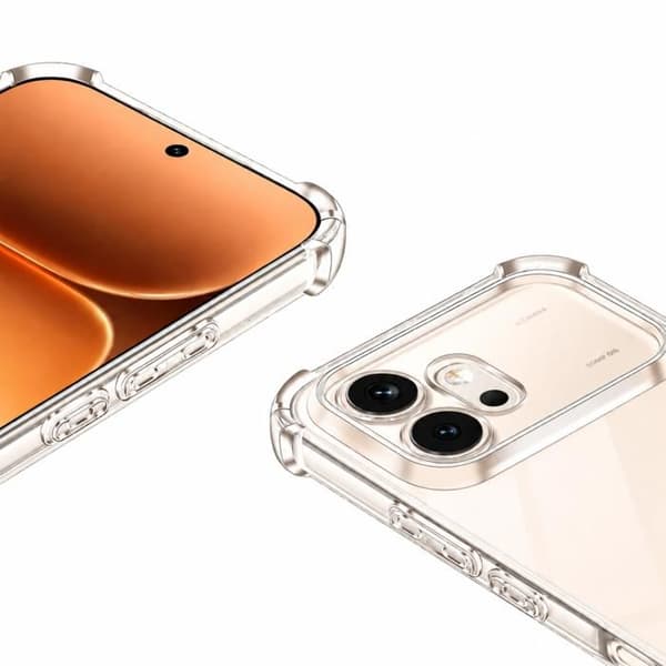 Skyddsfodral för Honor 600 5G - Stötsäker Transparent TPU-skydd Phonillico® Transparent