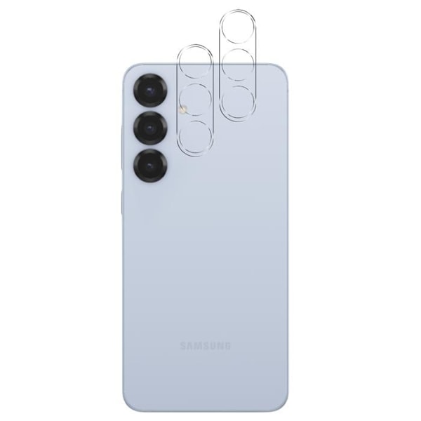 Beskyttelse Kamera - Phonillico - Samsung Galaxy S25 PLUS - Sæt af 2 - Tempered Glass - Ridsefast Transparent