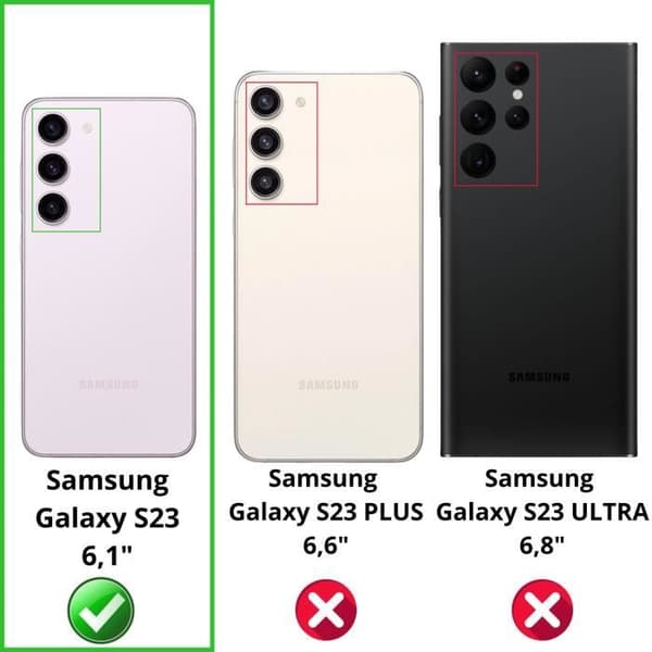 Coque til Samsung Galaxy S23 - Stødabsorberende TPU Blød Transparent Phonillico® Transparent