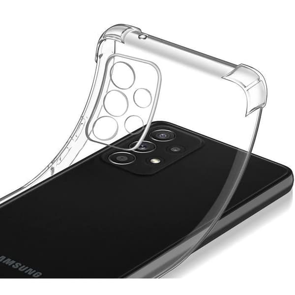 "Coque til Samsung Galaxy A13 4G - Stødabsorberende Beskyttelse Silikone Blød Transparent Phonillico®" Transparent