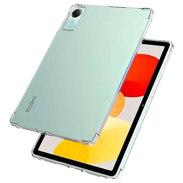Skærmbeskyttelse - Xiaomi - Redmi Pad SE - Silikoneetui - 2 Styk Hærdet Glas - Forstærket Beskyttelse