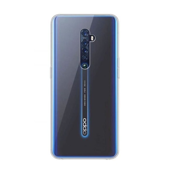 Transparent TPU-gelfodral för OPPO RENO 2 - Ultratunt mjukt silikonskydd Phonillico® Transparent