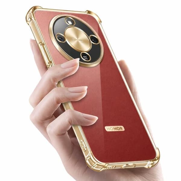 Skyddsfodral för Honor Magic 8 Lite 5G - Stötsäker Transparent TPU Skydd Phonillico® Transparent